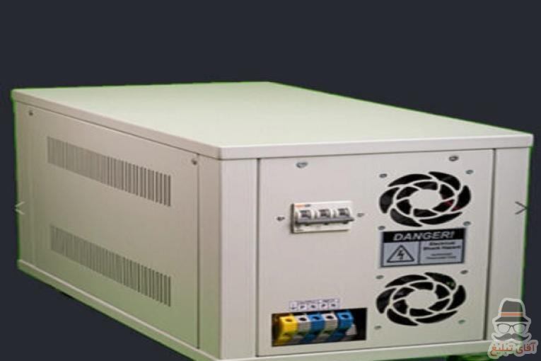 استابلایزر (ترانس) ترانسفورماتور تقویت ولتاژ برق